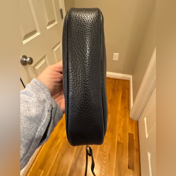 Coach - Mini Jamie Camera/Belt Bag - Black Pebbled Leather 2020- EUC - Picture 5 of 9